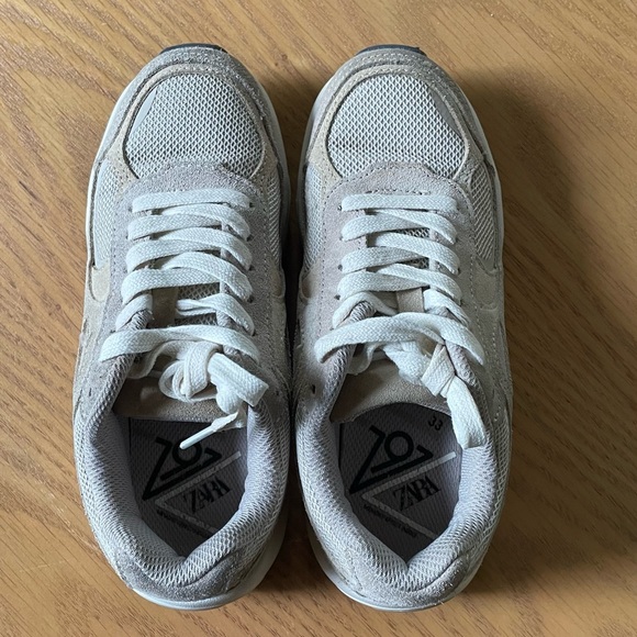 Zara KIDS/ LEATHER SNEAKERS. - Picture 7 of 7